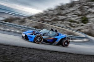 KTM X-Bow GT με παράθυρα και πόρτες
