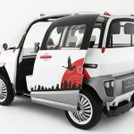 Το Fomm Concept One είναι το μικρότερο 4θέσιο αμφίβιο EV