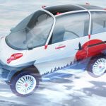 Το Fomm Concept One είναι το μικρότερο 4θέσιο αμφίβιο EV