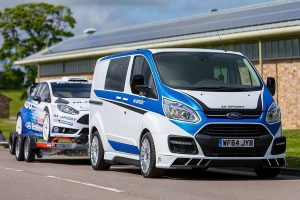Ford Transit Μ-Sport με αγωνιστική περιβολή WRC!