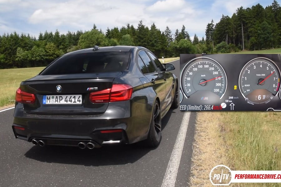 0-266 χλμ./ώρα με BMW M3 (video)