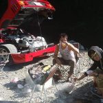 Κάμπινγκ με Ferrari F40 σίγουρα δεν βλέπεις κάθε μέρα...