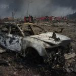 Βιβλική καταστροφή από γιγάντια έκρηξη σε λιμάνι της Κίνας