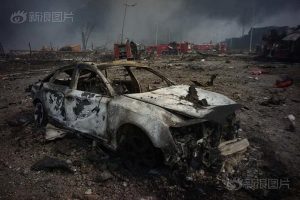 Βιβλική καταστροφή από γιγάντια έκρηξη σε λιμάνι της Κίνας