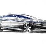 Τα πρώτα επίσημα σκίτσα του νέου Volkswagen Passat