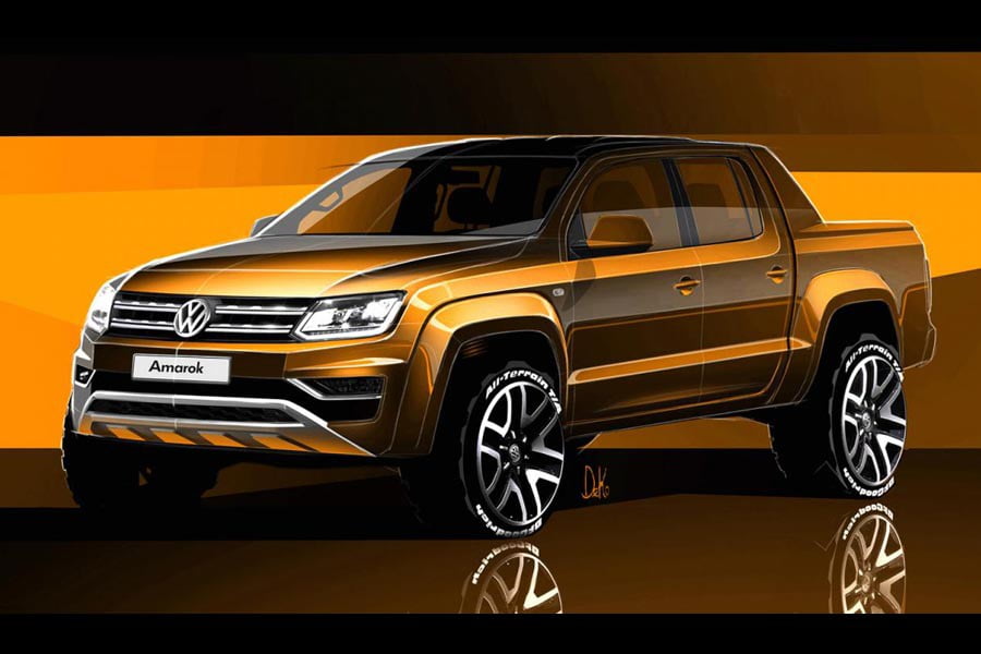 Ανανέωση μέσα-έξω για το pick-up Volkswagen Amarok