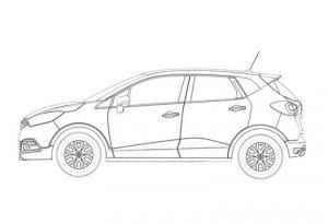 Τα πρώτα σχέδια του νέου Renault Captur