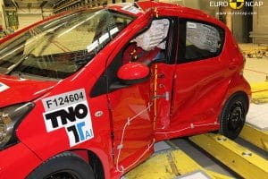 3 αστέρια για τα C1, 107 και Aygo στα νέα crash tests