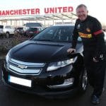 Ο Sir Alex στο τιμόνι ενός Chevrolet Volt