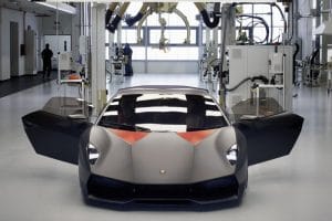 Η Lamborghini Sesto Elemento στην παραγωγή