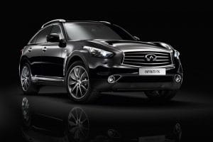 Νέες εκδόσεις Infiniti FX Black and White