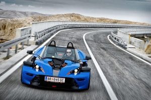 KTM X-Bow GT με παράθυρα και πόρτες