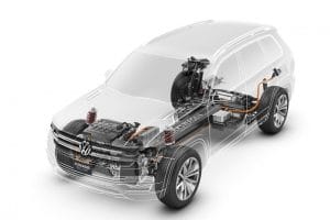 Νέο VW CrossBlue SUV concept plug-in hybrid