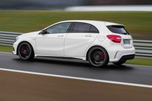 Tα τεχνικά χαρακτηριστικά της Mercedes A 45 AMG