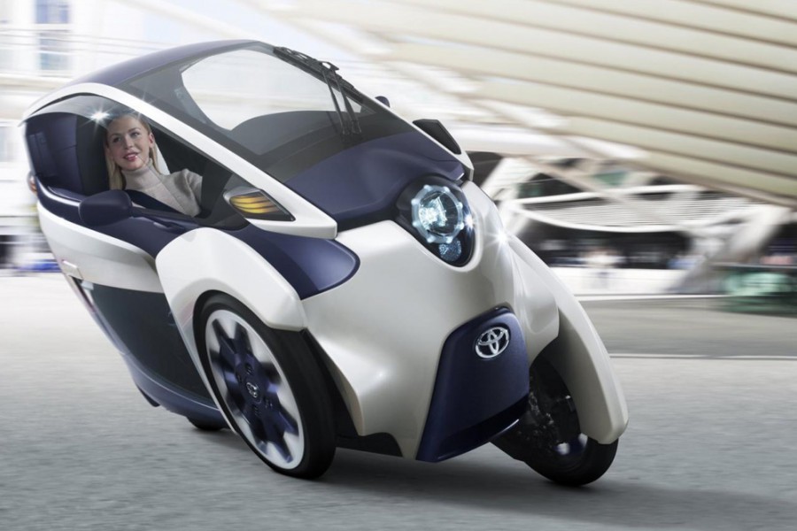 Toyota i-Road με 3 τροχούς και 2 θέσεις!
