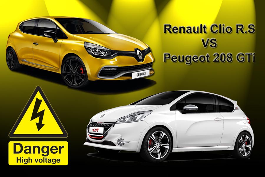 Renault Clio R.S. VS Peugeot 208 GTi