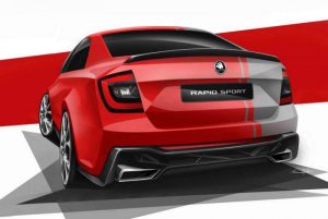 Νέο Skoda Rapid SRORT concept
