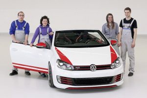 Golf GTI Cabrio 333 PS από μαθητές της VW