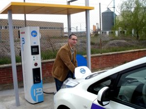 Το Nissan LEAF σε έκδοση ΤΑΧΙ