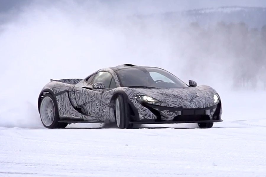 H McLaren P1 ντριφτάρει στον Αρκτικό Κύκλο (video)