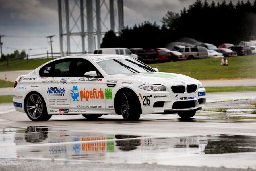 BMW M5 έκανε ρεκόρ drift διανύοντας 82,5 χλμ! (video)