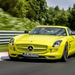 Η ηλεκτρική Mercedes SLS AMG κάνει ρεκόρ στο Ring