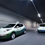 Το Nissan LEAF σε έκδοση ΤΑΧΙ