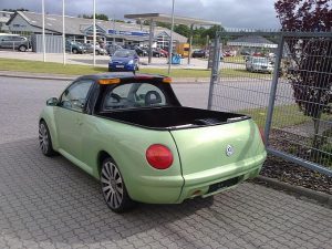 Tragic… μετατροπή VW Beetle pick up