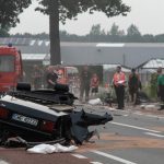 Σώος βγήκε ο οδηγός από κομμένο στα δύο Audi S8