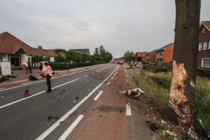 Σώος βγήκε ο οδηγός από κομμένο στα δύο Audi S8