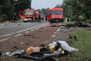 Σώος βγήκε ο οδηγός από κομμένο στα δύο Audi S8