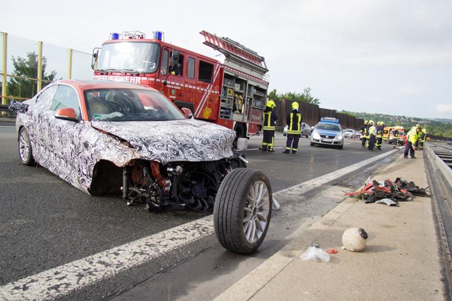 To πρώτο ατύχημα της BMW Σειρά 2