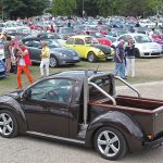 VW Beetle με μάλλινο πλεκτό νικητής καλλιστείων