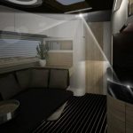 Φουτουριστικό τροχόσπιτο εμπνευσμένο από γιοτ