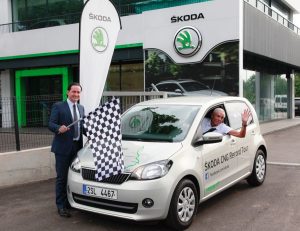 2.619 χλμ. με 81 ευρώ έκανε το Skoda Citigo CNG