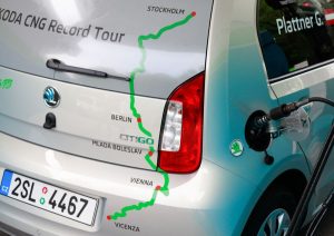 2.619 χλμ. με 81 ευρώ έκανε το Skoda Citigo CNG