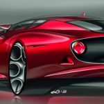 Εντυπωσιακά σκίτσα για Alfa Romeo σπορ κουπέ
