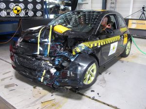Crash tests: Space Star, ADAM, Corolla, Mazda6, IS