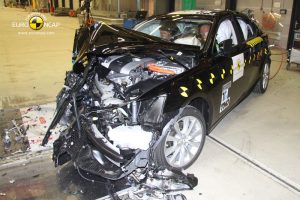 Crash tests: Space Star, ADAM, Corolla, Mazda6, IS