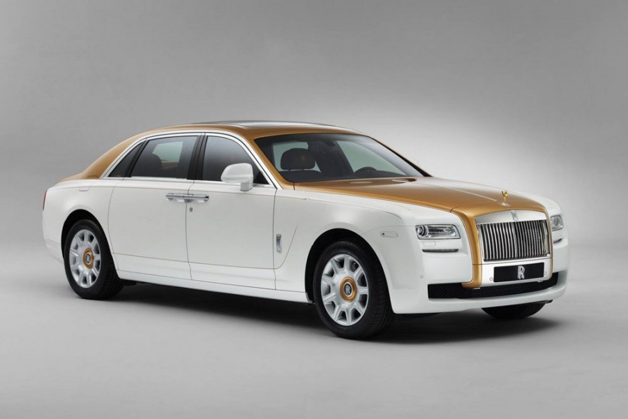 Rolls-Royce Ghost Chengdu Golden Sunbird