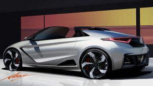 Νέο Honda S660 Concept mini roadster