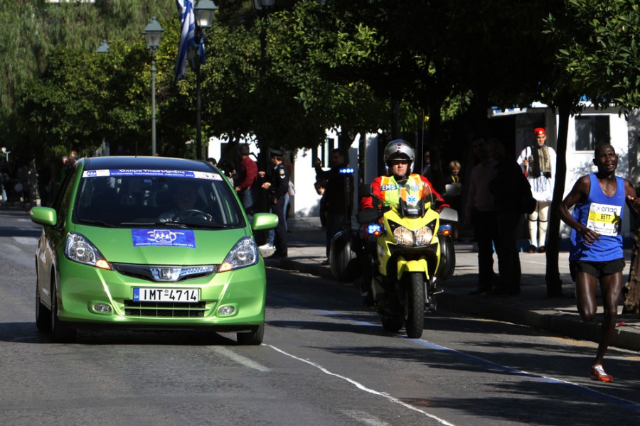 Η Honda στον 31ο Μαραθώνιο Αθηνών