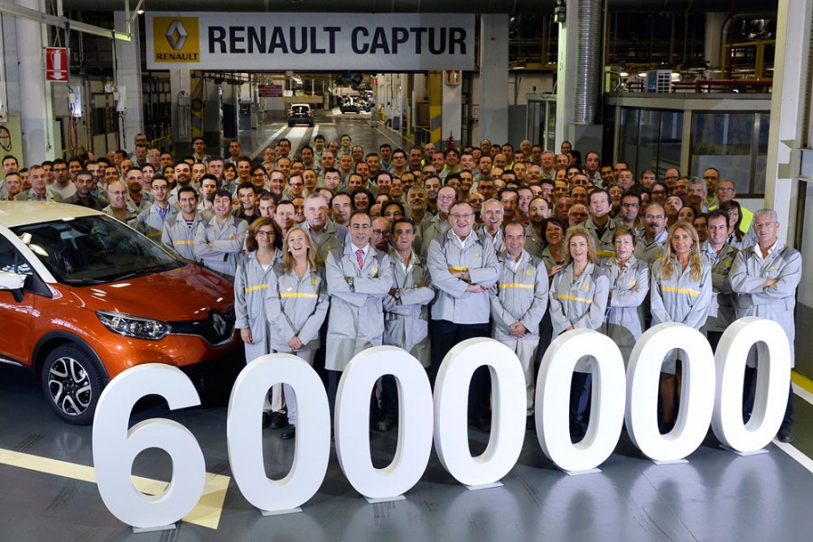 6.000.000 Renault στο Valladolid