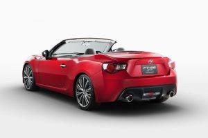Toyota FT-86 Open Concept στα… κόκκινα!