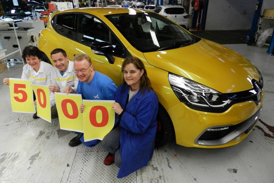 Παράχθηκε το 5.000ό Renault Clio RS