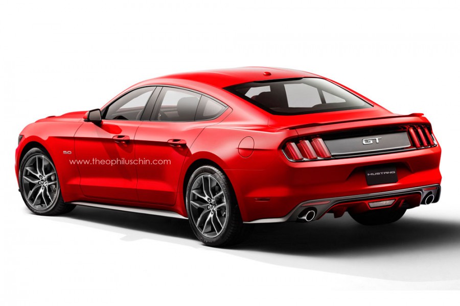 Ford Mustang 4θυρο coupe; Όχι και άσχημα