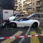 Γυναίκα οδηγός 21 ετών διέλυσε μια Ferrari 458