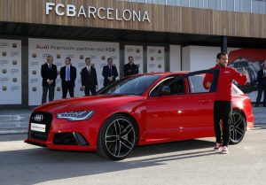 Παραλαβή Audi και για την F.C. Barcelona