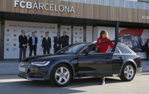 Παραλαβή Audi και για την F.C. Barcelona