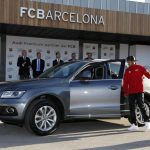 Παραλαβή Audi και για την F.C. Barcelona